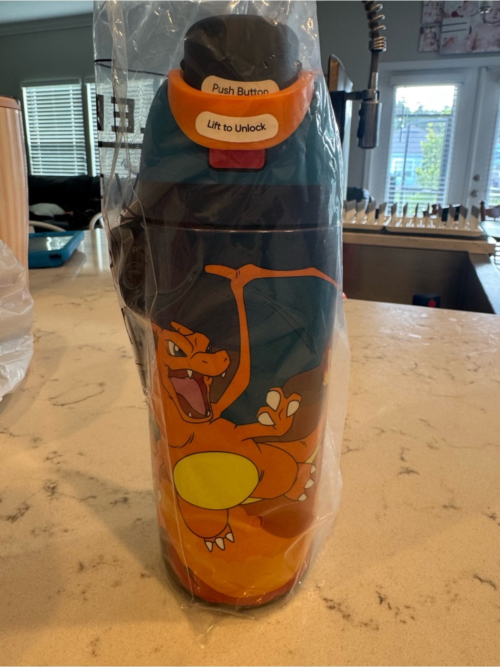 Owala + Pokemon Charizard 16oz water bottle Target Exclusive NWT in packaging